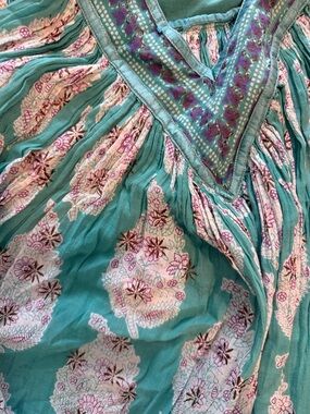 Starina flowy midi dress M
